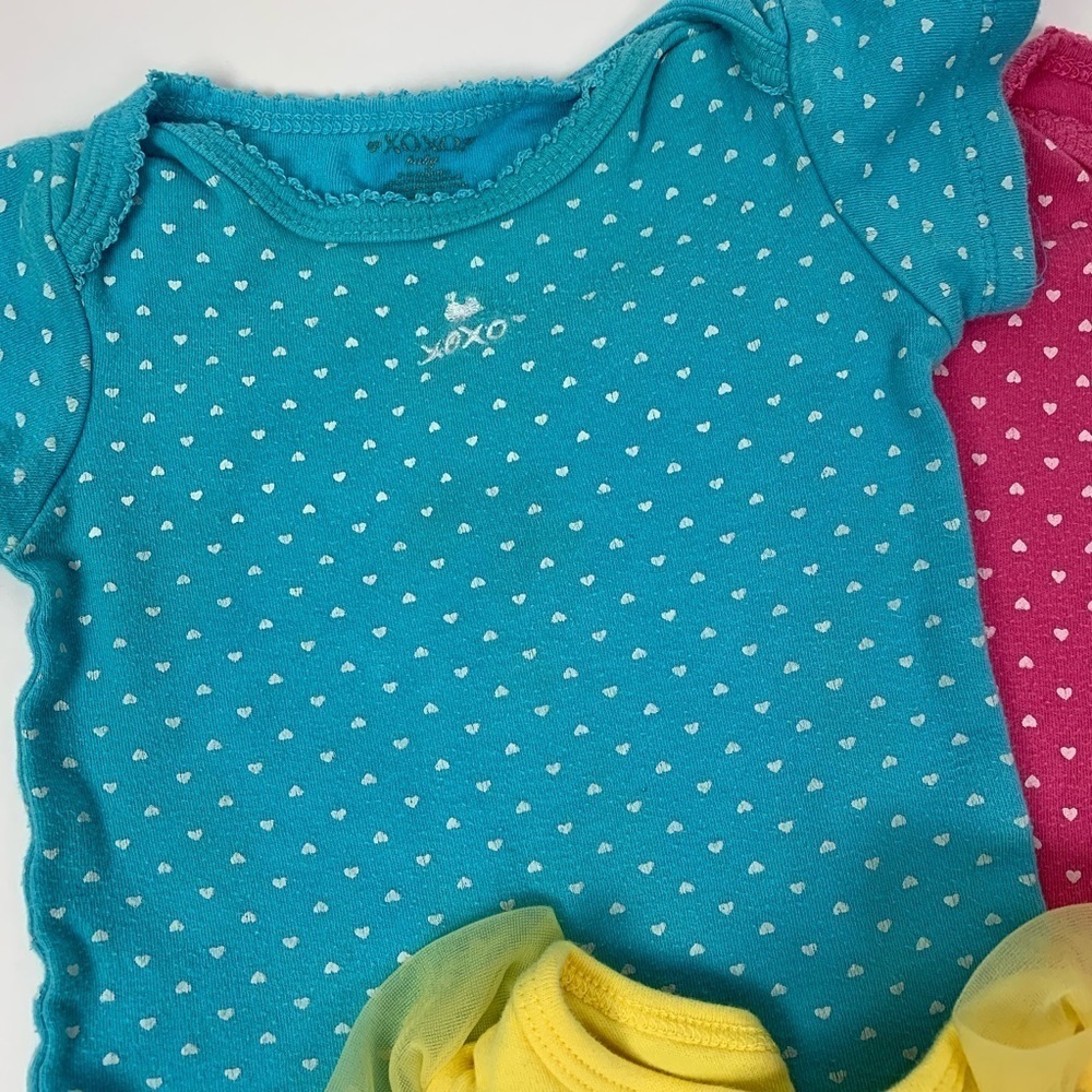 Lot of 5 Baby Girl 3-6 Month Onesie/One Piece - Picture 2 of 6